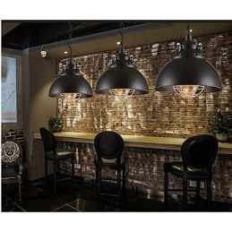 Metal Iron Lampa Single Head Pot Chandelier