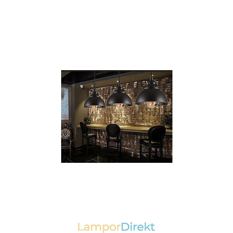 Metal Iron Lampa Single Head Pot Chandelier