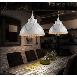 Metal Iron Lampa Single Head Pot Chandelier