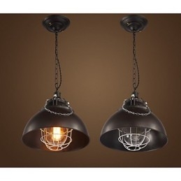 Metal Iron Lampa Single Head Pot Chandelier