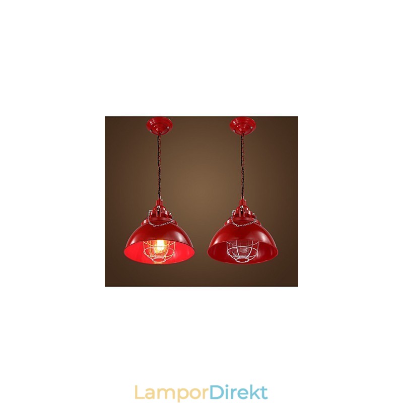 Metal Iron Lampa Single Head Pot Chandelier