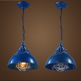 Metal Iron Lampa Single Head Pot Chandelier