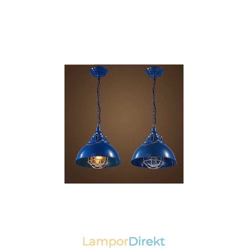 Metal Iron Lampa Single Head Pot Chandelier