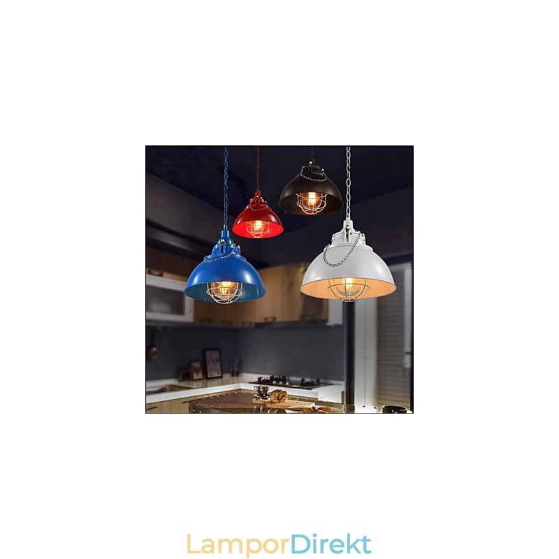 Metal Iron Lampa Single Head Pot Chandelier