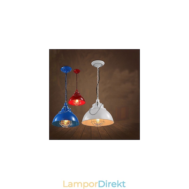 Metal Iron Lampa Single Head Pot Chandelier