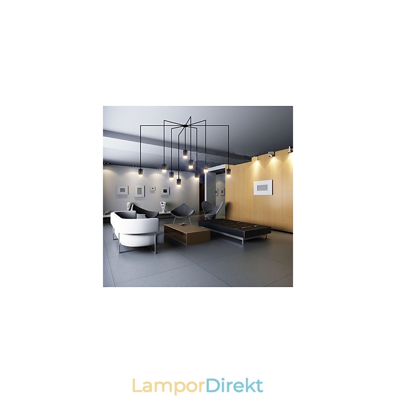 Northern Europe Creative Contracted And Geometric Line Design Pendel Light