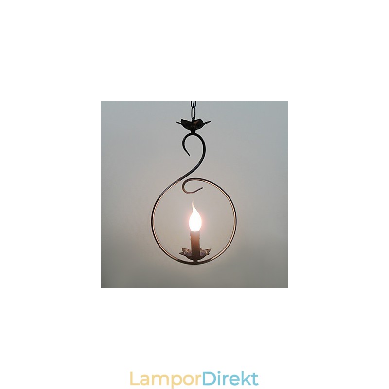Country Mini Style Brons Pendellampa