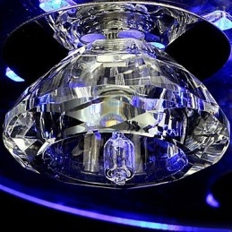 Ljuskrona Modern Crystal Living 3 Lights
