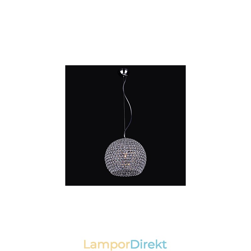Lantern Mini Stil Krom Metall Ljuskrona
