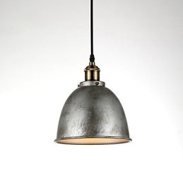 1 Ljus Pendellampor Antik Vintage Style Industristil Järn Metaller Drop Light