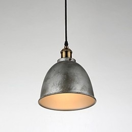 1 Ljus Pendellampor Antik Vintage Style Industristil Järn Metaller Drop Light