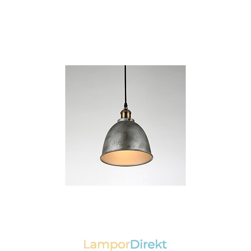 1 Ljus Pendellampor Antik Vintage Style Industristil Järn Metaller Drop Light