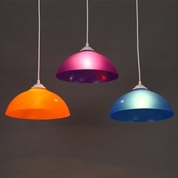 Single Head Acryl Line Transparent Chimney Droplight Supermarket Lampa