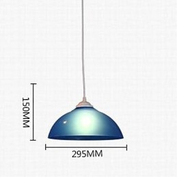 Single Head Acryl Line Transparent Chimney Droplight Supermarket Lampa