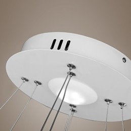 Modern Design Taklampa 4 Högkvalitativ Akryl Dubbelring Passform
