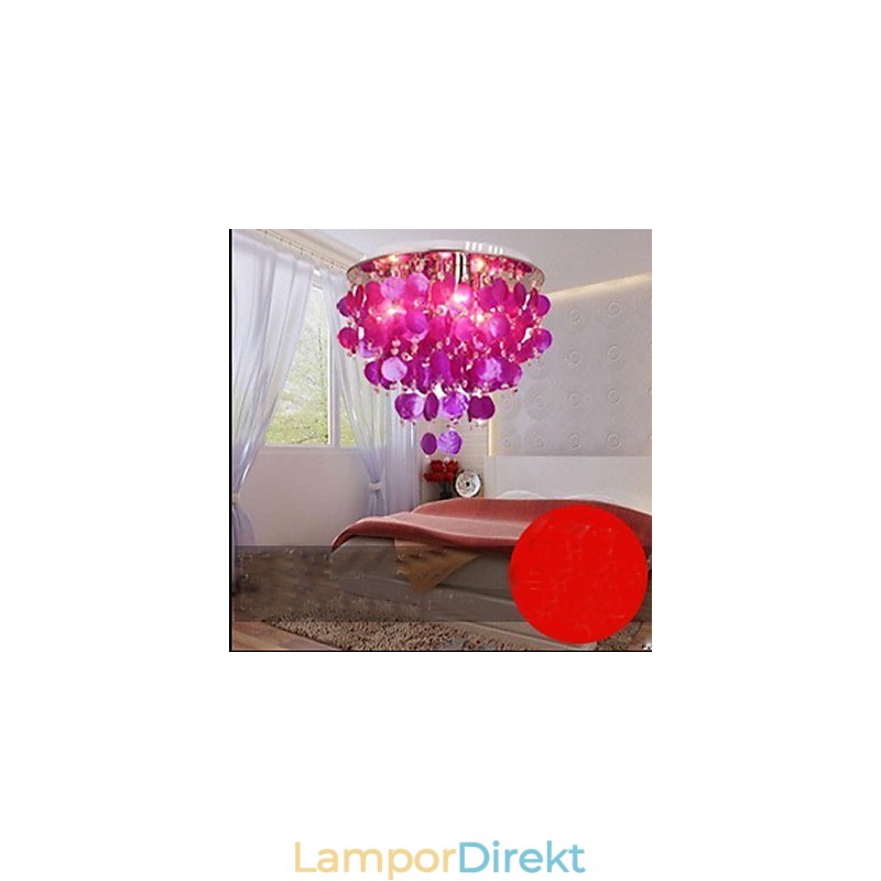 Varm Kristall Taklampa Skal