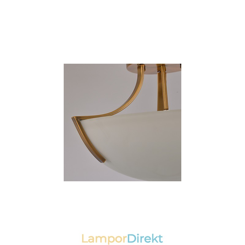 Rustik Lodge Vintage Mini Stil Målning Metall Taklampa