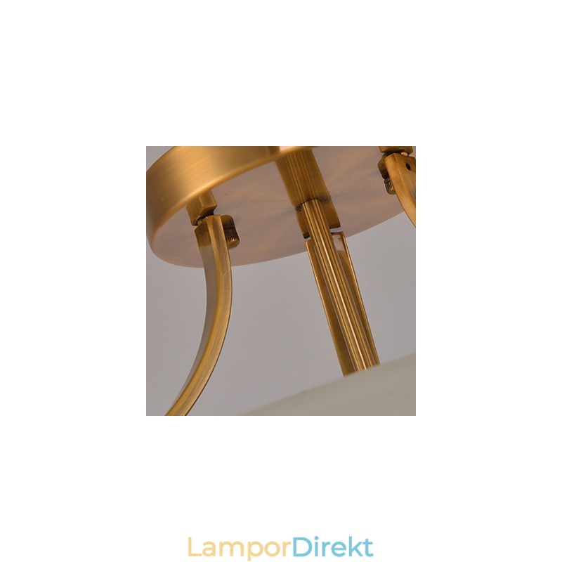 Rustik Lodge Vintage Mini Stil Målning Metall Taklampa