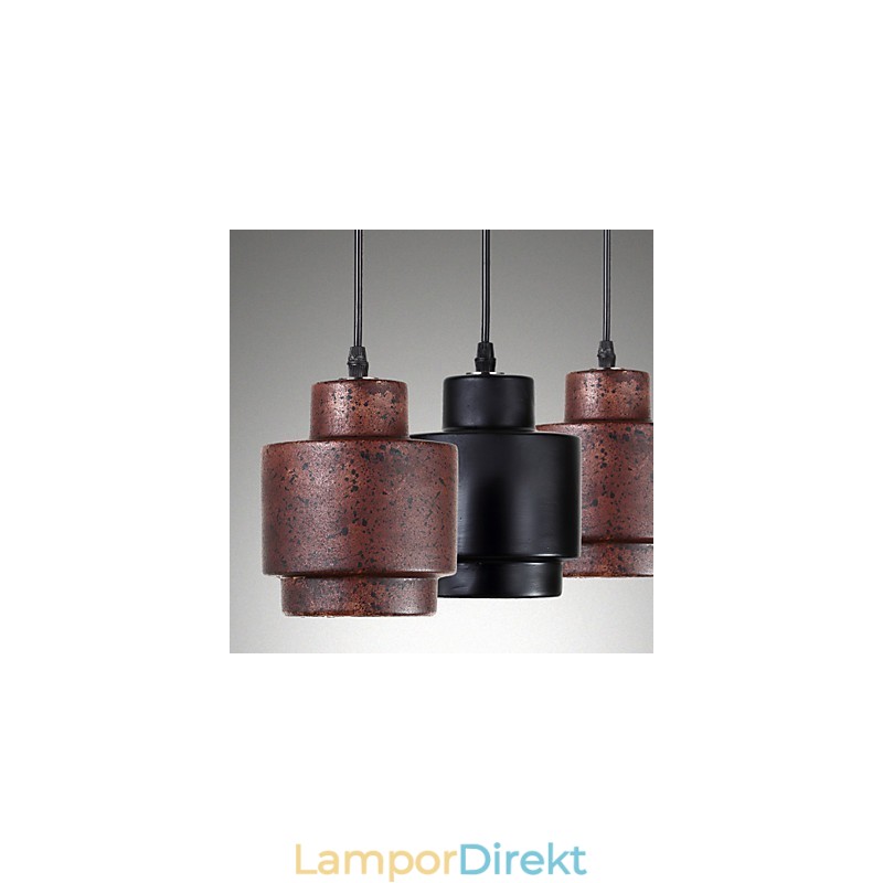 Edison Vintage Industrial Lighting Keramisk Lamp Suspension Armatur Hängande Belysning För Heminredning