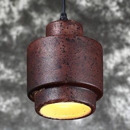 Edison Vintage Industrial Lighting Keramisk Lamp Suspension Armatur Hängande Belysning För Heminredning
