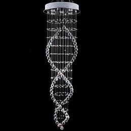 Modern Samtida Traditionell Klassisk Rustik Lodge Vintage Country Island Crystal Galvaniserad Metall Taklampa