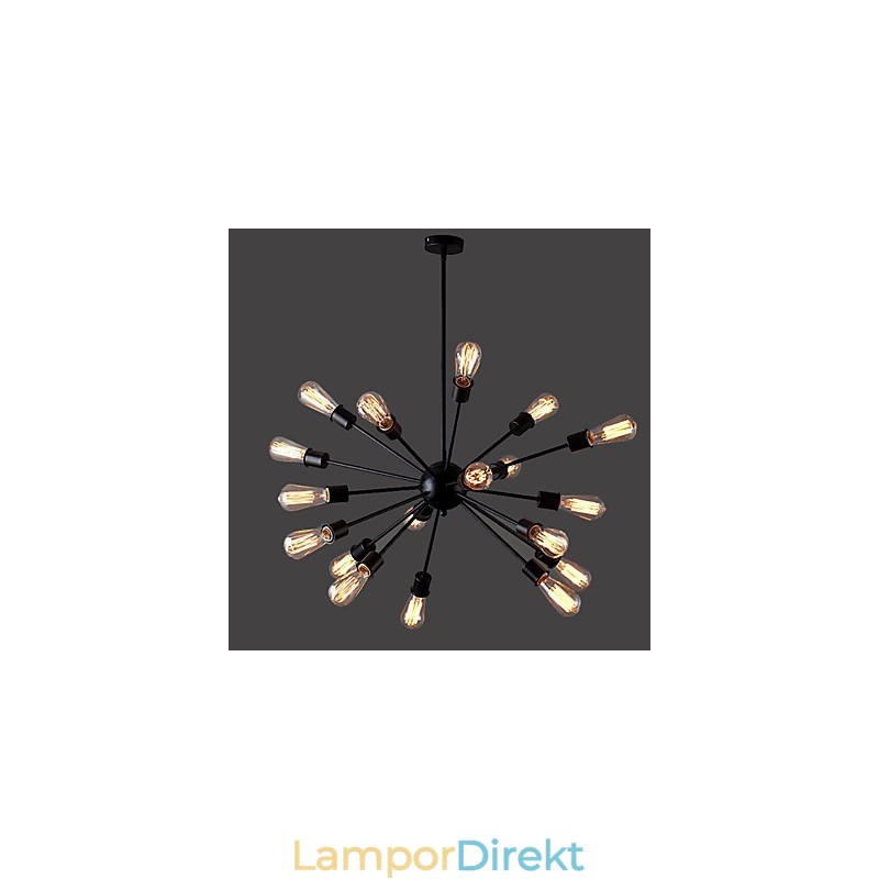 Loft Pendel Light Industrial Rustik Lodge Vintage Retro Country Dining