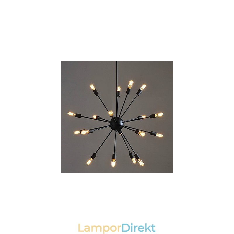 Loft Pendel Light Industrial Rustik Lodge Vintage Retro Country Dining