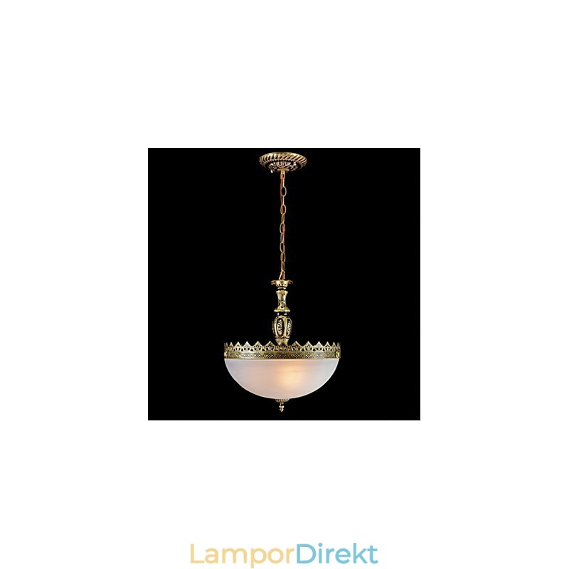 Traditionell Klassisk Vintage Retro Brons Metall Taklampa
