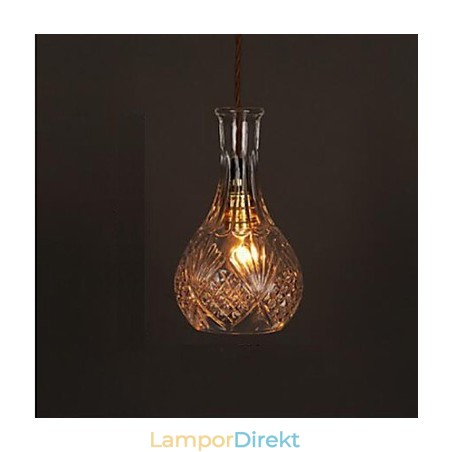 Romantisk Flaska Kreativa Snidade Konst Glas Ljuskrona Ljus Hängande Ljus Romantisk Flaska Kreativa Snidade Konst Glas Ljuskrona Ljus Hängande Ljus
