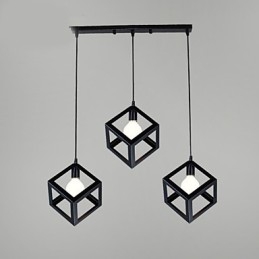 Retro Mini Stil Målning Metall Taklampa