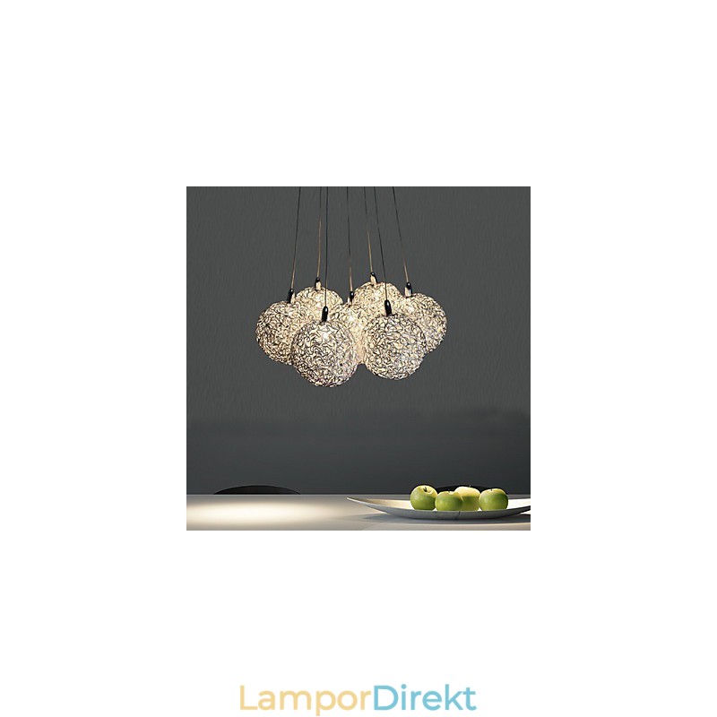 Modern Och Modern Mini Stil Galvaniserad Metall Taklampa