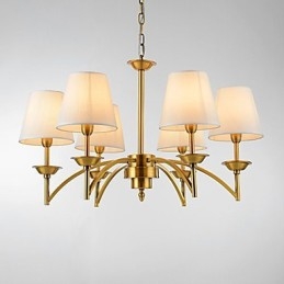 Ren Vit Modern Och Modern Dekorativ Design Taklampa Familj