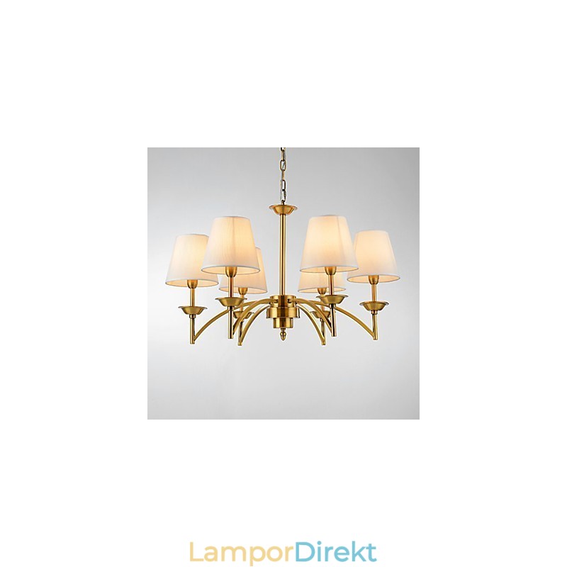 Ren Vit Modern Och Modern Dekorativ Design Taklampa Familj