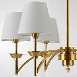 Ren Vit Modern Och Modern Dekorativ Design Taklampa Familj