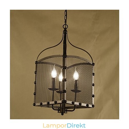 A Net Cover Retro Industrial Wind Cafe Smides Lron Ljuskrona A Net Cover Retro Industrial Wind Cafe Smides Lron Ljuskrona