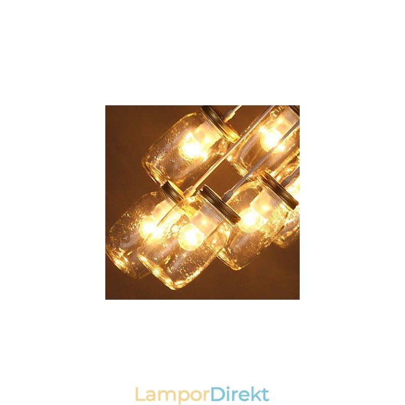 Kreativ Önskeflaska Glas Söta Barn Tre Droppljus Lampa