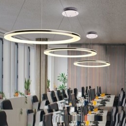 Hänglampor Modern Contemporary Living Dining Barn Fjärrkontroll I Metall