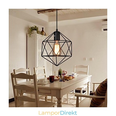 Geometrisk Linje Diamond Smidesjärn Ljuskrona Pendel Light Modern Contemporary Geometrisk Linje Diamond Smidesjärn Ljuskrona Pendel Light Modern Contemporary