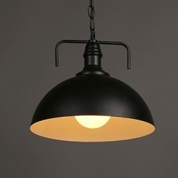Nordic American Country Industrial Semicircle Fashion Smidesjärn Single Head Droplight