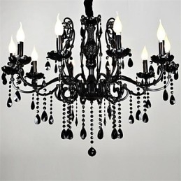 Modern Samtida Traditionell Klassisk Country Globe Kristall Mini Style Andra Metall Ljuskrona