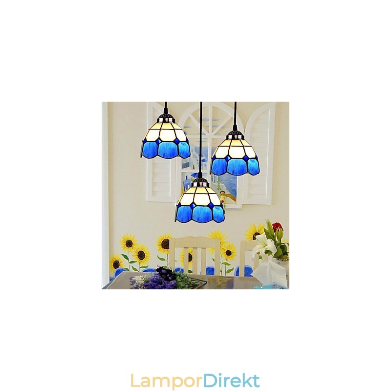 Europeiska Kontrakterade Droplight Glas Lampskärm Lampor Och Lyktor I Medelhavet