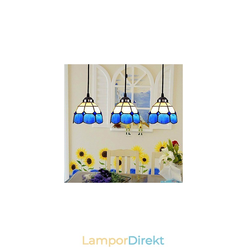 Europeiska Kontrakterade Droplight Glas Lampskärm Lampor Och Lyktor I Medelhavet