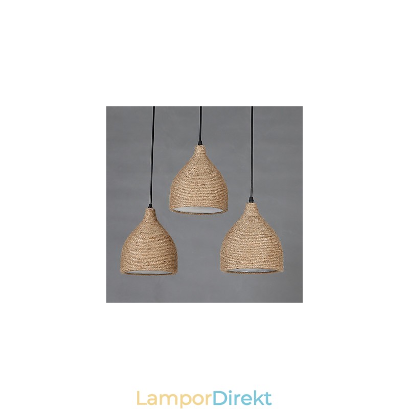 Country Lofts Återställer Gamla Sätt Hamparep Enkelt Huvud Liten Droplight Lampa