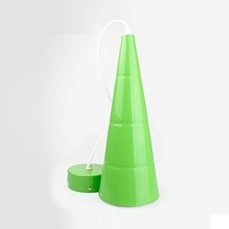 Modern Samtida Globe Målning Metall Taklampa