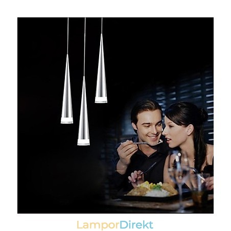 Modern Och Modern Taklampa I Krommetall