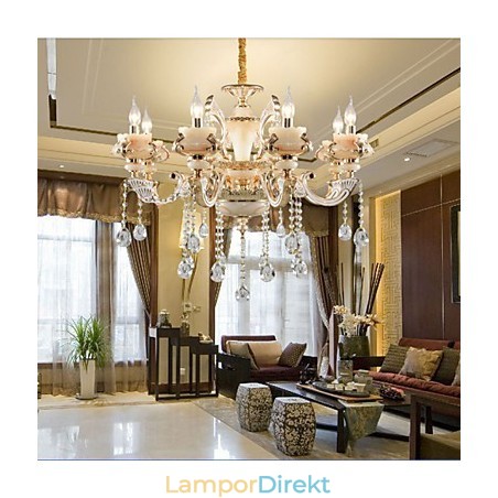 Enkel Europeisk Lyxlampa Typ Guld Jade Zinklegering Enkel Europeisk Lyxlampa Typ Guld Jade Zinklegering