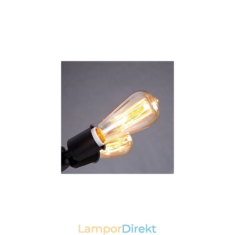 American Country Industrial Wind Six Head Pariserhjul Droplight