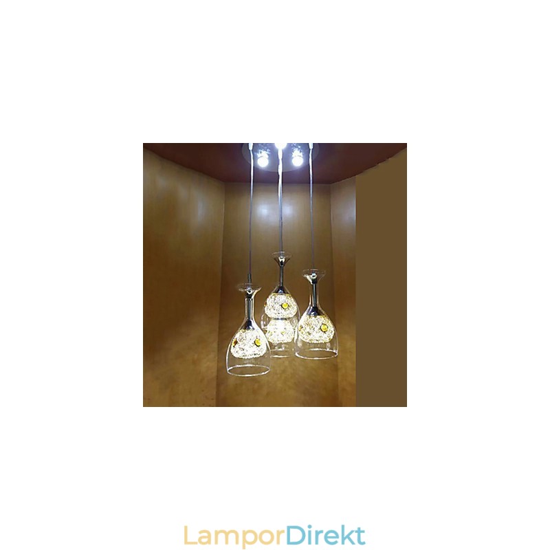 Pendellampor Modernt Samtida Glas