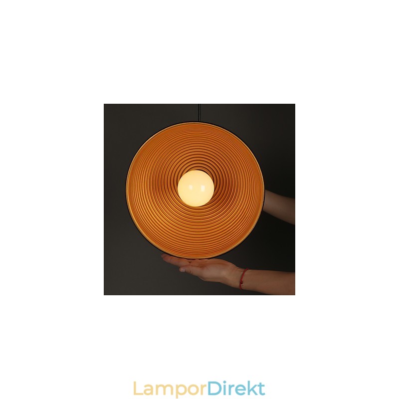 Kreativ Lampa Rund Skorsten Droplight Smidesjärn Karaktär Måltider Ljuskrona Svart Och Vit