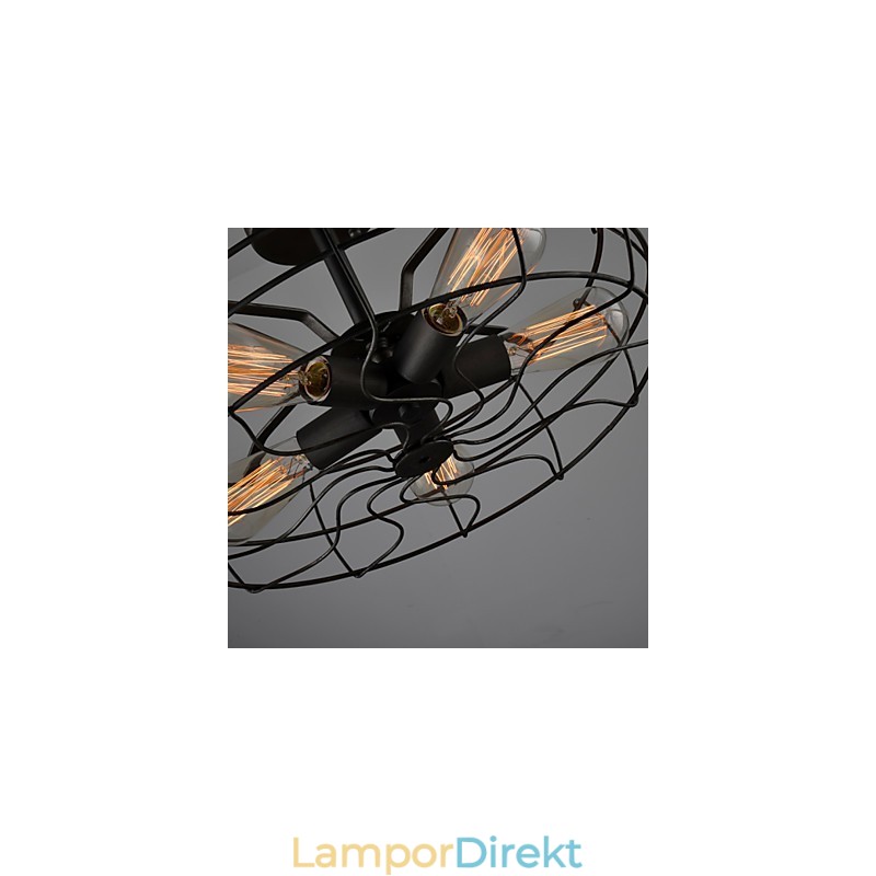 The American Country Industrial Designer Lamp Personalized Lamp European Retro Fläkt Taklampor